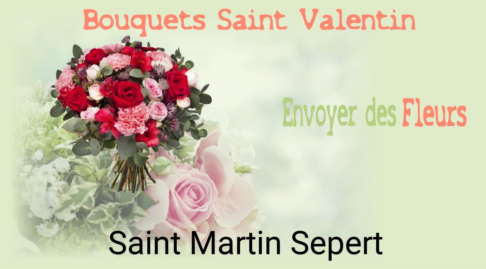 Roses de Saint-Valentin livrées à Saint-Martin-Sepert